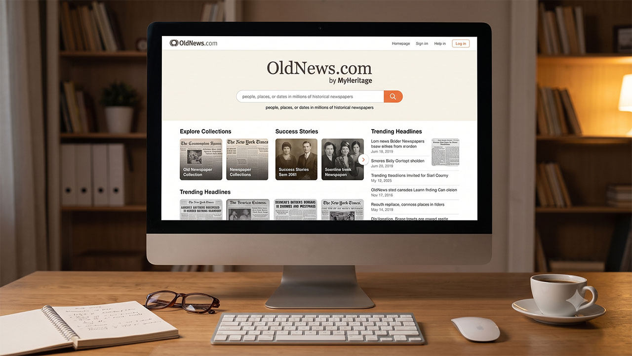 Treasures Abound in OldNews by MyHeritage