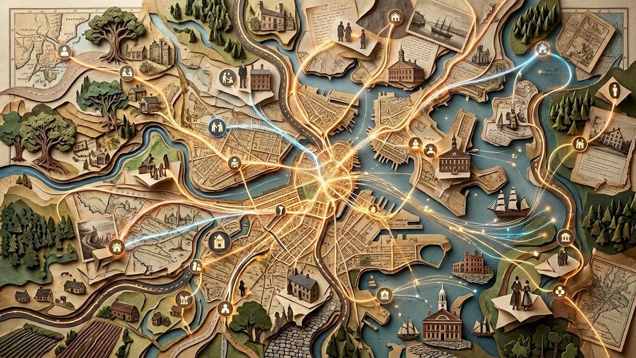 Using AI to Answer the Big Three: What, Where, and Why of Ancestor Locations