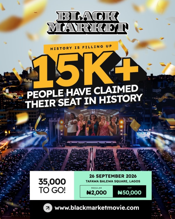 Nora Awolowo’s Film Black Market Sells 15,000 Tickets Ahead of Guinness World Record Attempt