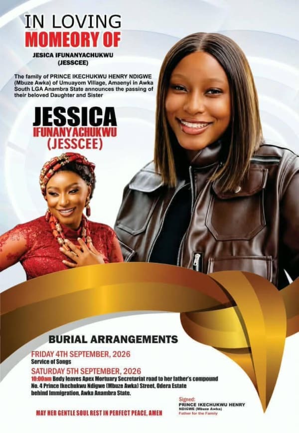 Funeral Arrangements Announced for Class of Secrets Actress Jessica Ndigwe