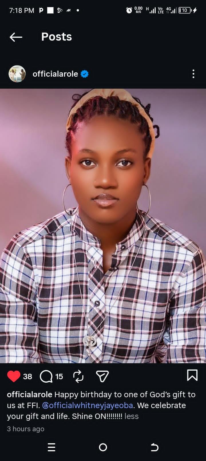 Whitney JAYEOBA