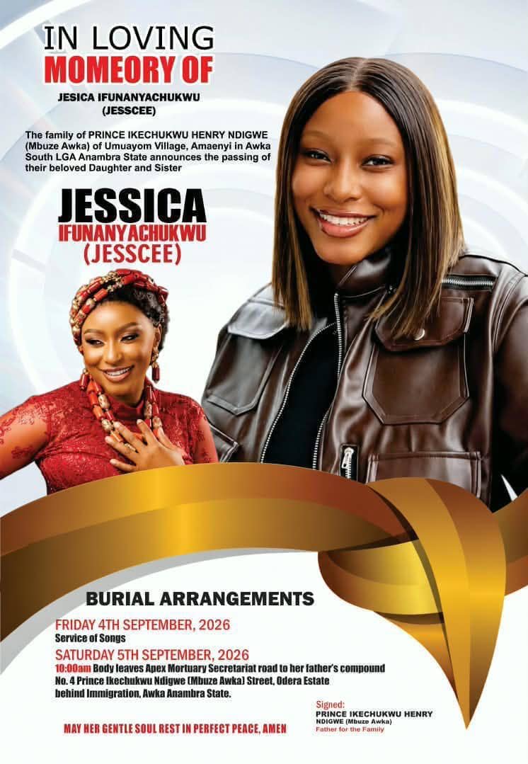 Funeral Arrangements Announced for Class of Secrets Actress Jessica Ndigwe