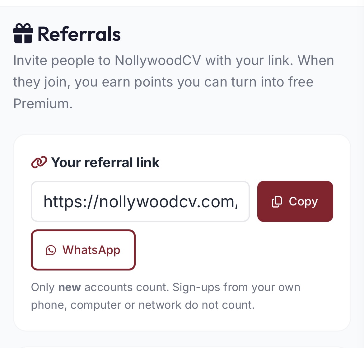 Start Earning Rewards with the NollywoodCV Referral Programme!