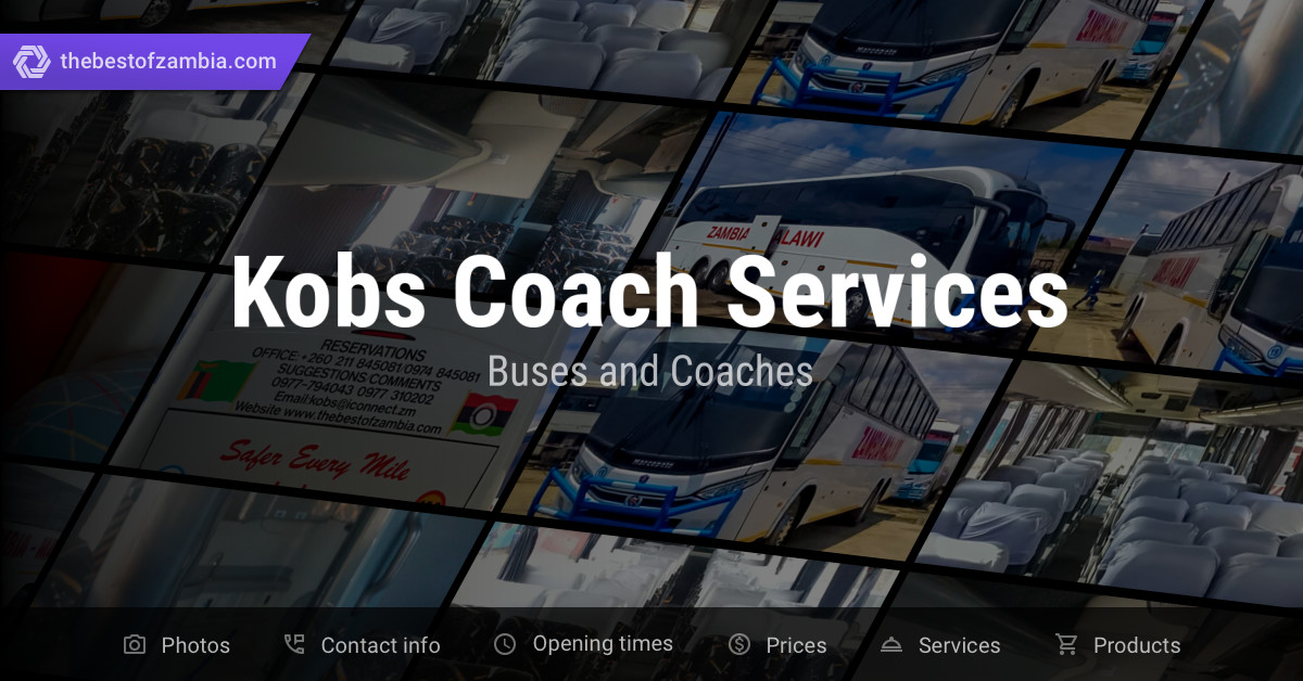 Kobs Coach Services Buses And Coaches In Lusaka Zambia