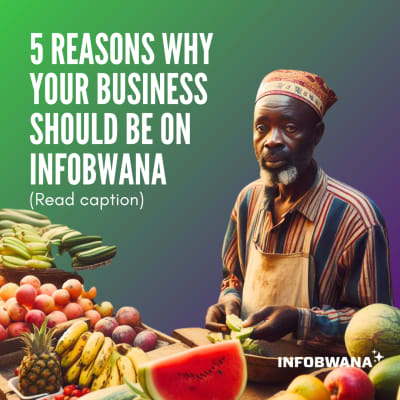 5 Reason Why Your Business Should Be on Infobwana image