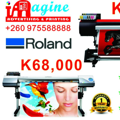 Roland large printers on promotion image