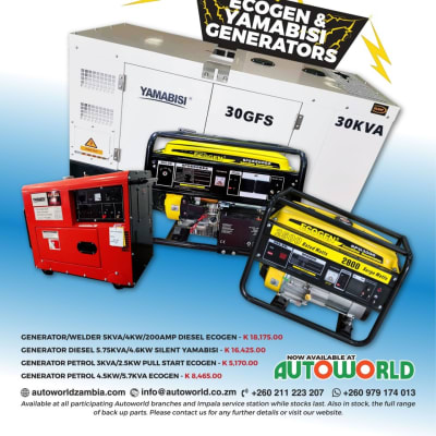 Beat the power cut with EcoGen & Yamabisi Generators image