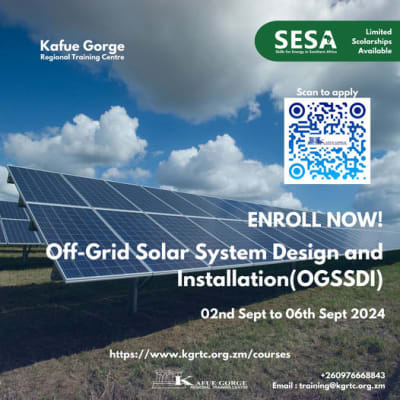 Off-Grid Solar System Design and Installation (OGSSDI) image