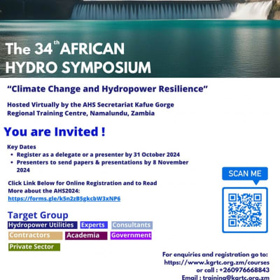 Join the 34th African Hydro Symposium! image