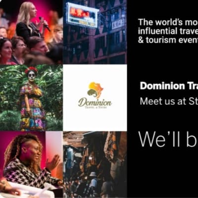 Dominion Travel and Tours is excited to participate in the world's leading travel and tourism event. #WTMLDN image