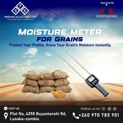 Moisture meter for gains image