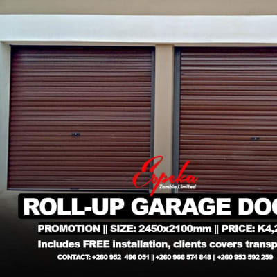 Roll-up garage doors – now only K4,285! image