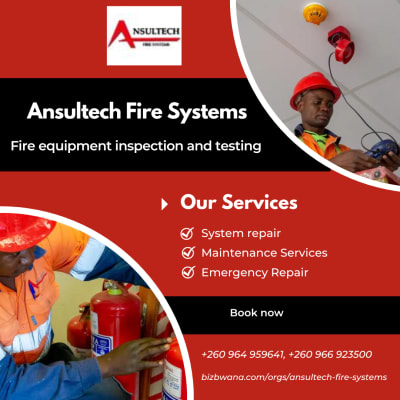 Professional fire fighting equipment inspection and maintenance image