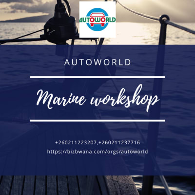 Marine workshop carries out repairs on all boats and marine engines image