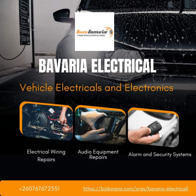 Focusing on electrical wiring, audio equipment repairs, and alarm and security systems image