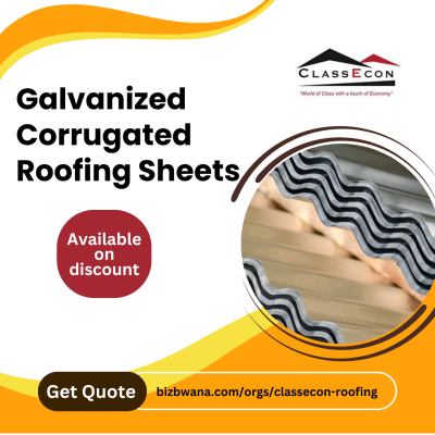 Special sale on galvanized corrugated roofing sheets image