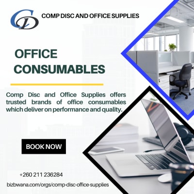 Offers a large range of office consumables image