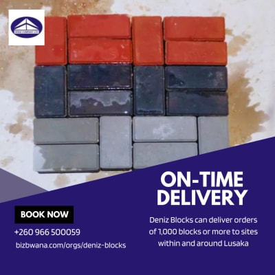 High quality concrete blocks, pavings and kerb stones image