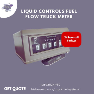 Reliable fuel transfer with liquid controls truck meter image