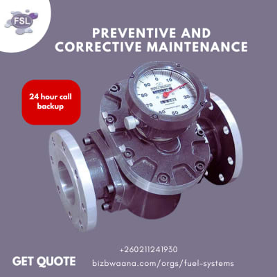 Preventive and corrective maintenance image