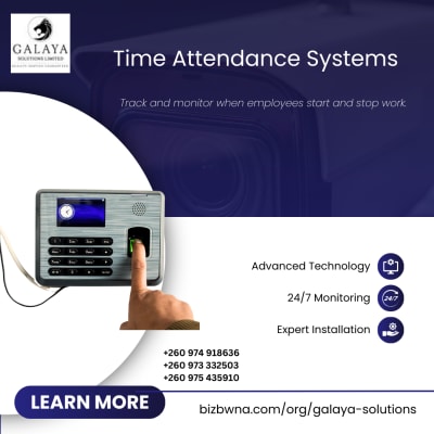 Track and monitor when employees start and stop work image