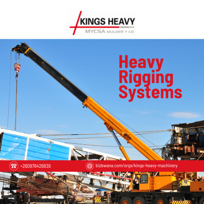 State-of-the-art heavy rigging systems image