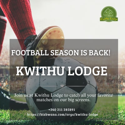 Football season is back! catch all your favorite matches on our big screens image