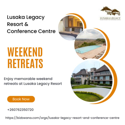 Enjoy memorable weekend retreats at Lusaka Legacy Resort  image