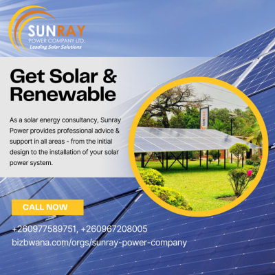 Empower Your Energy Independence with Sunray Power Company image