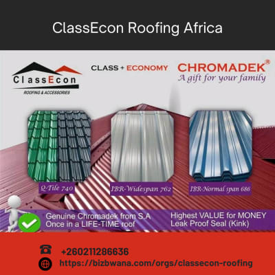 Supplies all types of roofing materials and accessories image