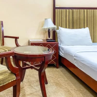 Double and twin rooms available at Kwithu Lodge image