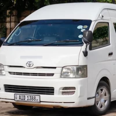 Toyota Hiace for hire – travel in comfort & style image