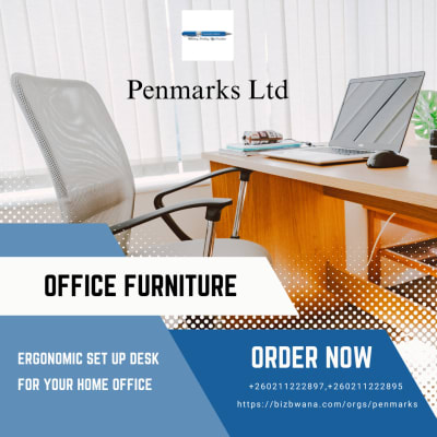 Transform your office into a productivity powerhouse with the right furniture from Penmarks!  image