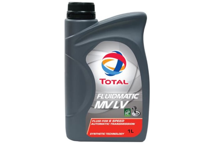 Total Fluidmatic MV LV MVLV Automatic Transmission Fluid ATF 1 Liter Old Bottle Style