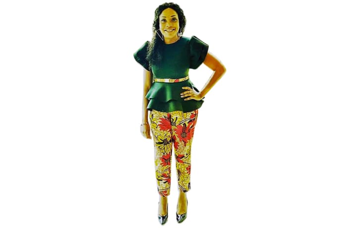 Chitenge trousers for ladies outlet