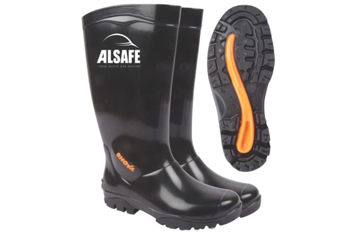Alsafe Shova Pvc Gumboots Slip Water Resistant G Fox Zambia