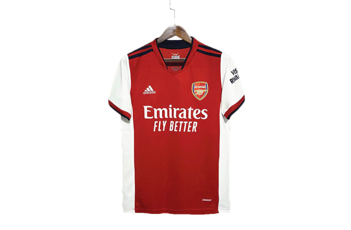 adidas Men's 2021-22 Arsenal FC Home Jersey