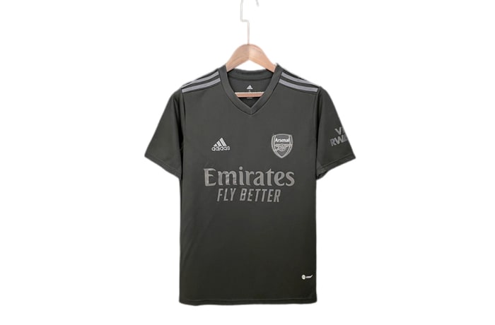 Arsenal F.C. Jersey Pre Match Training 21 22 Season Black Plus260 Tech Solutions