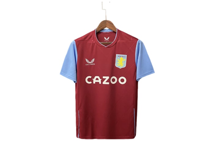 Aston Villa Jersey Home 22 23 Season Brown Plus260 Tech Solutions
