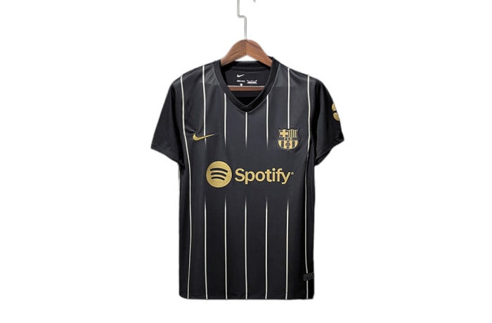 Barcelona Jersey Pre Match Training 22 23 Season Black Plus260 Tech Solutions