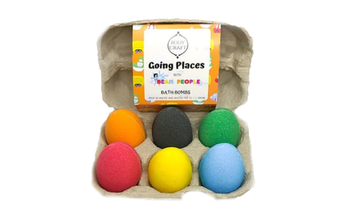 Bath Bombs Going Places Egg Box 6 Pack Katies Zambia