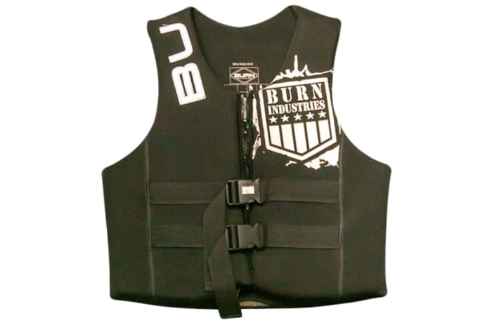 Burn Industries Youth Life Jacket - black | Pro Angling