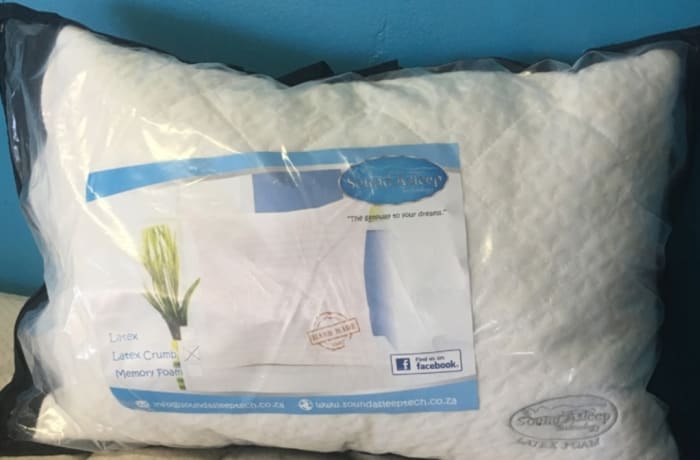 Crumb latex pillow sale