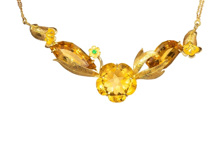 Citrine jewellery online cheap