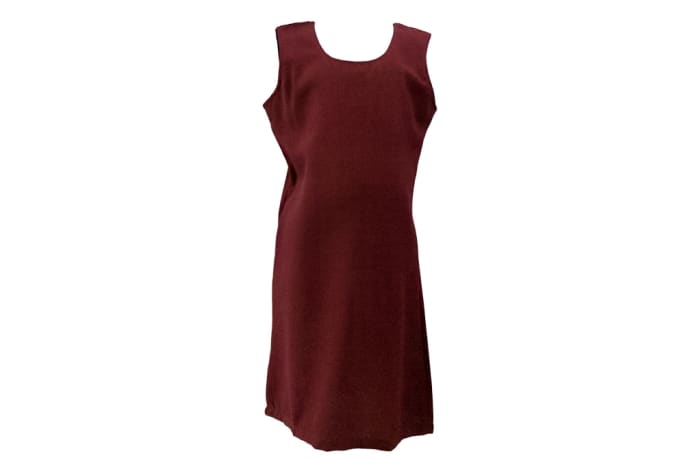 Maroon pinafore store