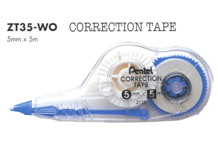 Pentel ZT35 Correction Tape (5mm x 5m)