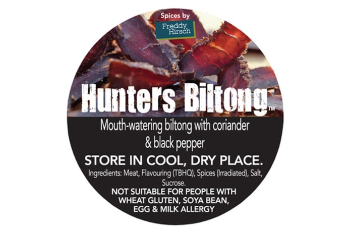 Biltong - Hunters Biltong Label 1| Freddy Hirsch
