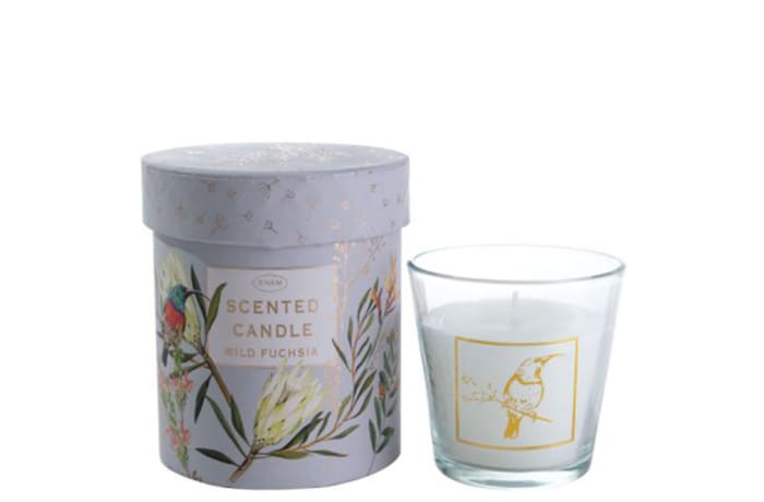 Symphony of Scents Scented Candle - Wild Fuchsia  Katies Zambia