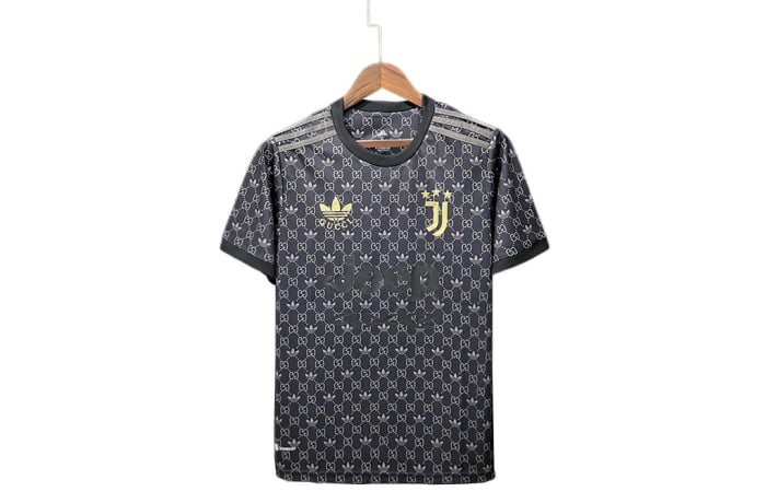 Juventus F.C Jersey Gucci Joint 22 23 Season Black Plus260