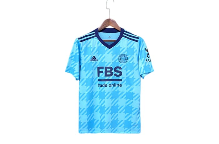 Leicester City F.C. Jersey Away 21 22 Season Light Blue